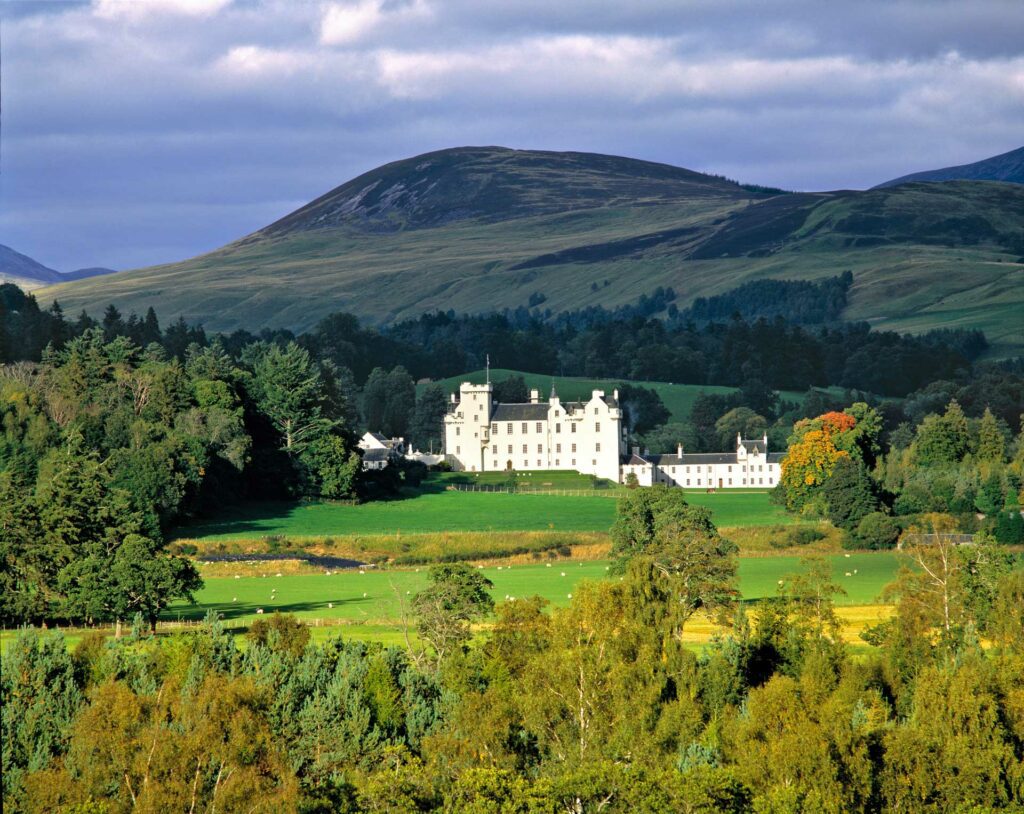 Visit Blair Castle when you explore Perthshire & Royal Deeside on a guided tour with ASB Chauffeur Drive Scotland.